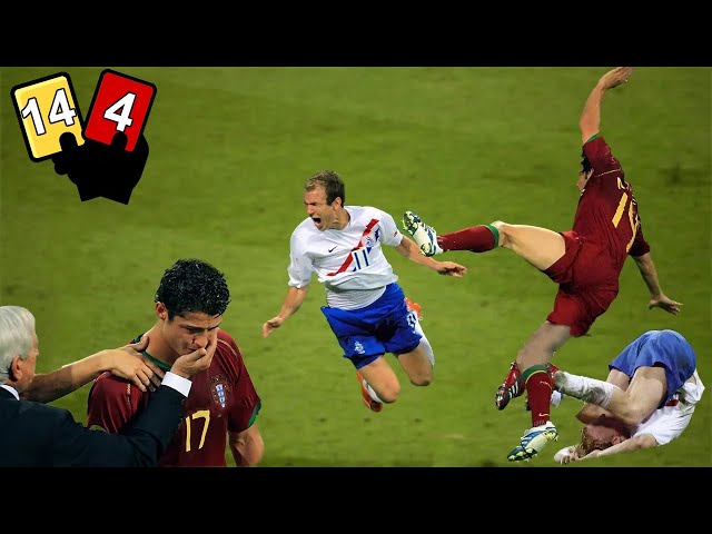 The Most Aggressive Match in a World Cup ● Portugal vs Netherlands 2006