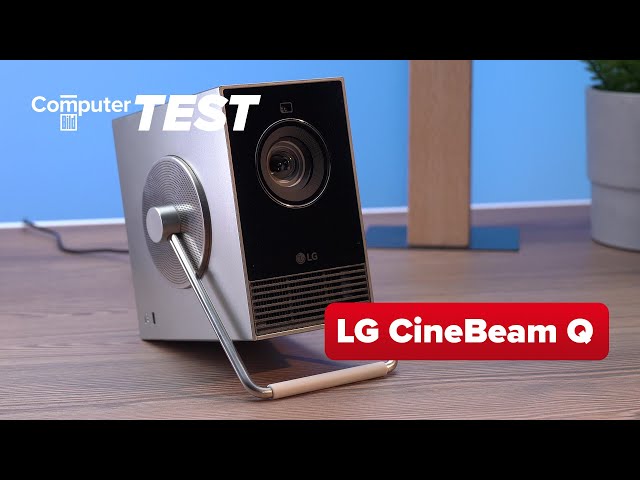 LG CineBeam Q im Test: Winzig, aber knackige 4K-Bilder