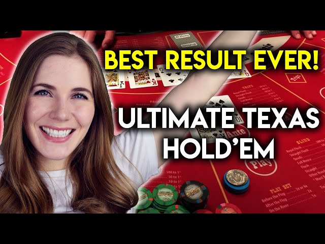 EPIC Ultimate Texas Hold'em Premiere Stream! $350/Hand!! My Best Result on Table Games So Far!!!