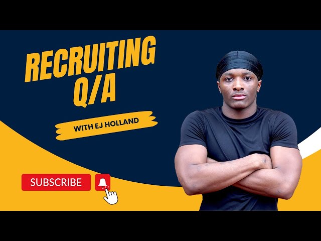 Michigan Football Weekly Recruiting Q/A with EJ Holland - April 3 I #GoBlue
