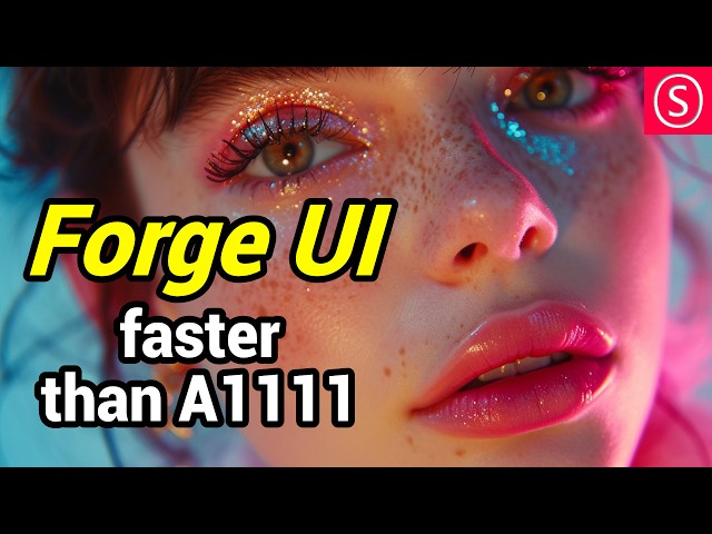 Forge UI - 75% faster than Automatic 1111
