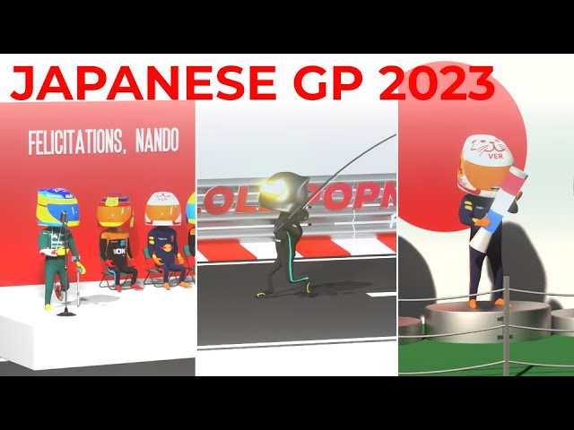 Japanese GP 2023 | Highlights | Formula 1 Animated Comedy