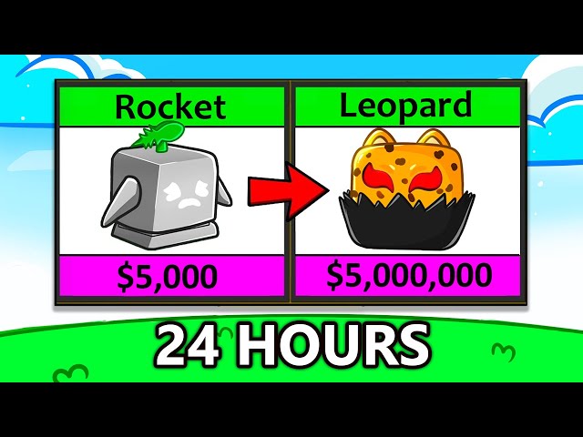 Trading to LEOPARD for 24 Hours in Blox Fruits (Full Movie)