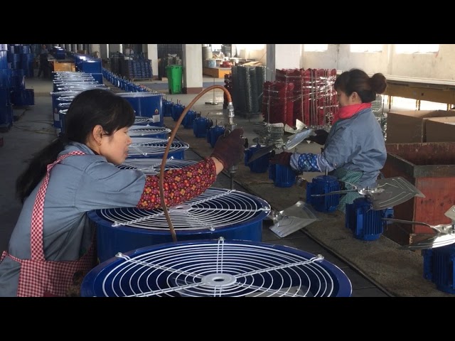 Production Progress for Axial Flow Blowers