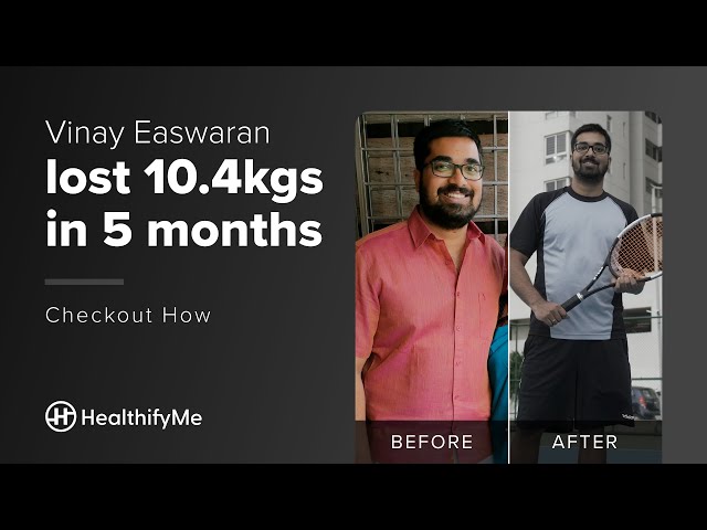 How Vinay Lost 11 kg and Reduced His Cholesterol in 5 Months | A HealthifyMe Transformation Story