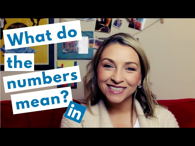 LinkedIn Tips: What do the numbers mean by names?