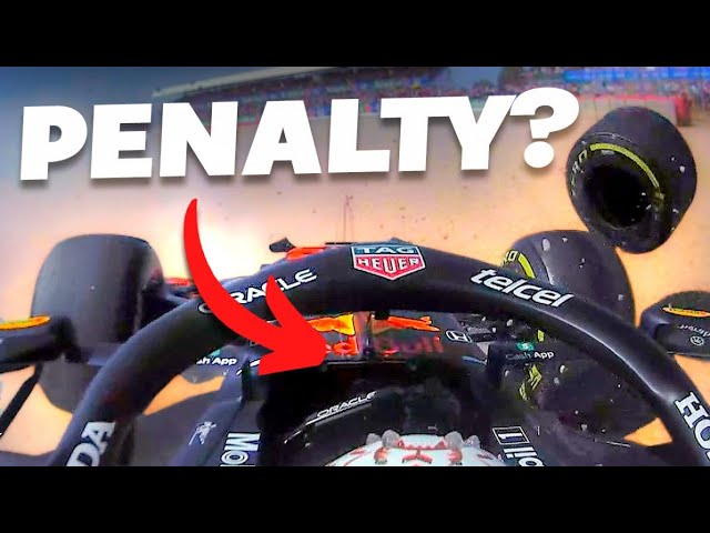 Verstappen's on-board during incident with Hamilton | PENALTY?