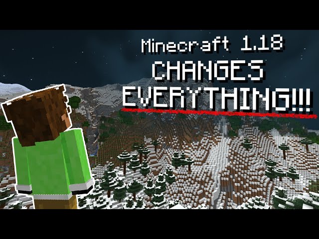 Minecraft 1.18 will change Minecraft FOREVER!