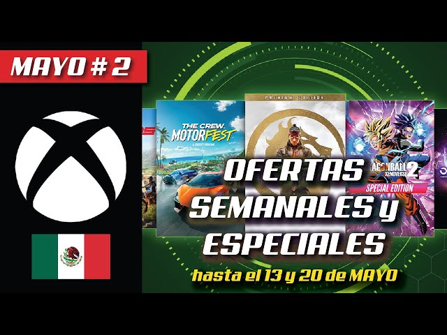 📢OFERTAS SEMANALES: JUEGOS de XBOX GAME STUDIOS, COOPERATIVOS y más | XBOX MÉXICO | 🇲🇽 MAYO 2024