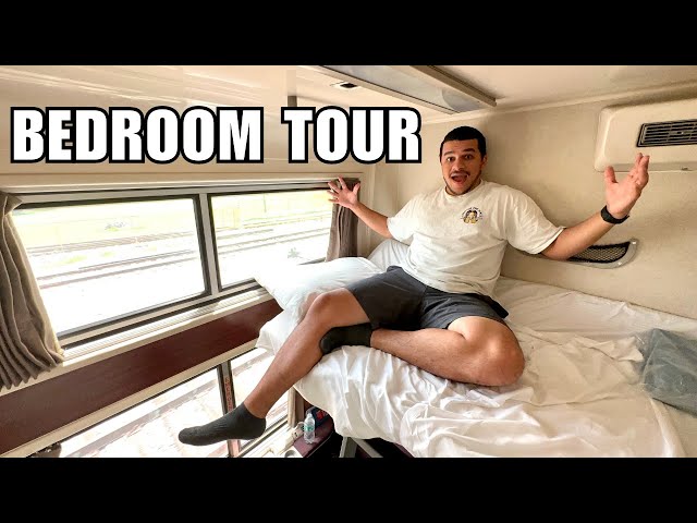 I Stayed in an Amtrak BEDROOM! | Total Cost, Room Tour, Dining