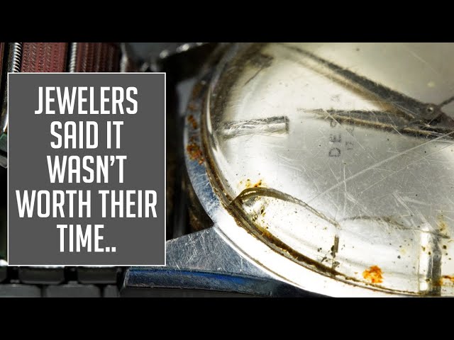 Restoring an Important Vintage Watch That Local Jewelers Wouldn't Even Touch