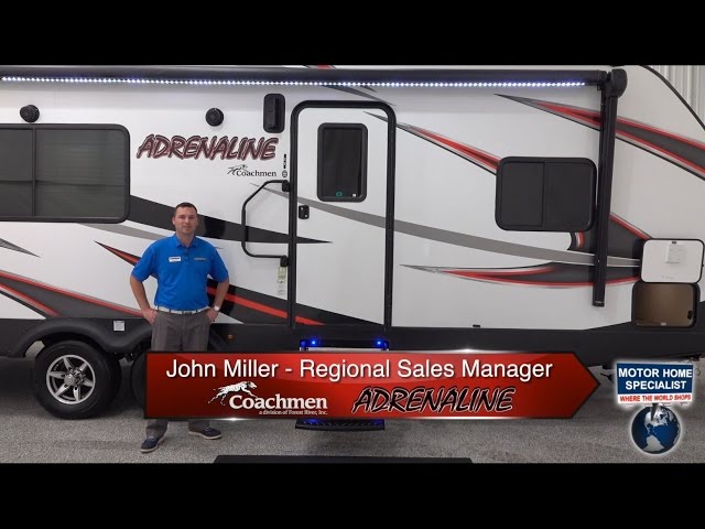 Coachmen Adrenaline 26CB Toy Hauler Travel Trailer RVs for Sale at MHSRV.com