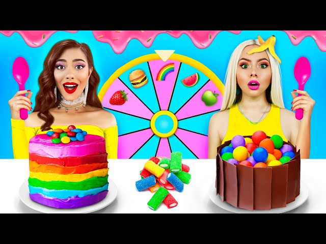 Rich VS Broke Cake Decorating Challenge! Sweet War with Rich VS Poor Desserts by RATATA CHALLENGE