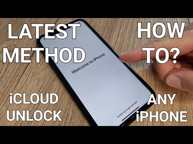 The Latest Method How to iCloud Unlock iPhone with Disabled Apple ID and Password/Locked to Owner✔️