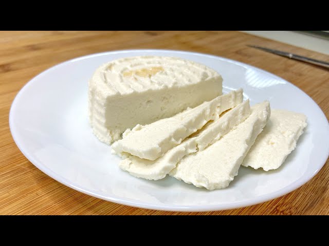 HOME MADE CHEESE. only 2 ingredients. quick and easy recipes. homemade cheese