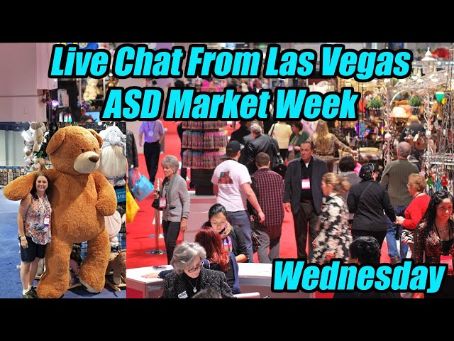 We are LIVE for the last day of the ASD Market Week show in Las Vegas