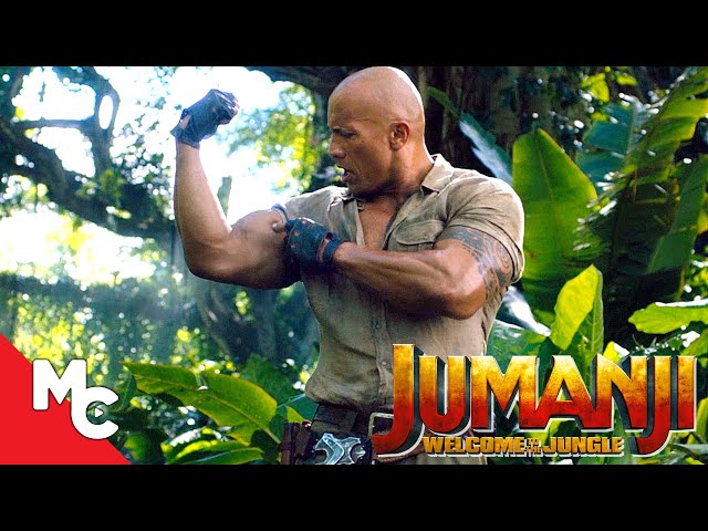Jumanji: Welcome to the Jungle | Landing In The Jungle Scene | Dwayne Johnson | Jack Black