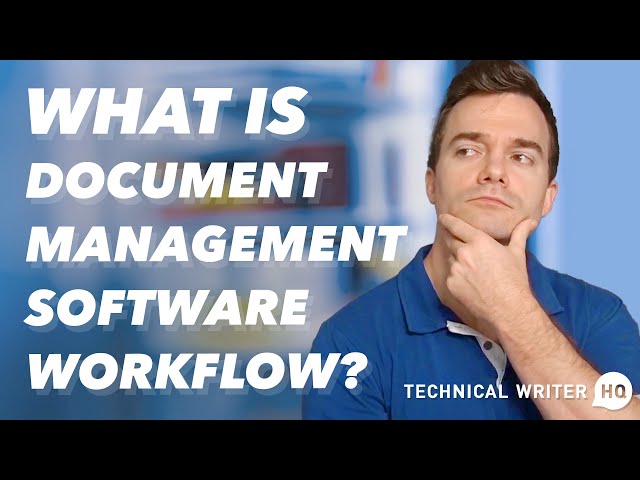 What is Document Management Software Workflow?