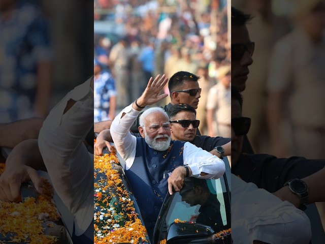 Bengal Blesses PM Modi | #roadshow | #shorts