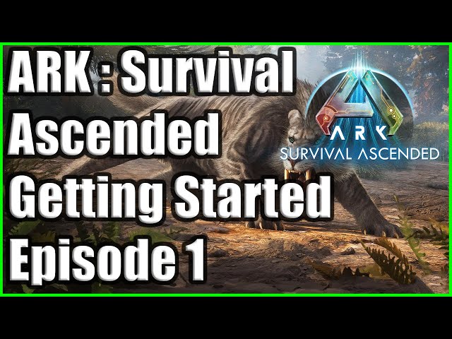 Ark Survival Ascended | Episode 1 | A New Start |