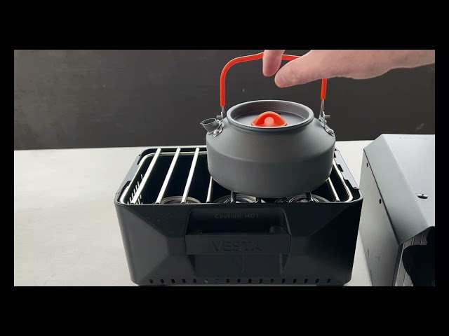 Vesta Self-Powered Camping Heater and Stove