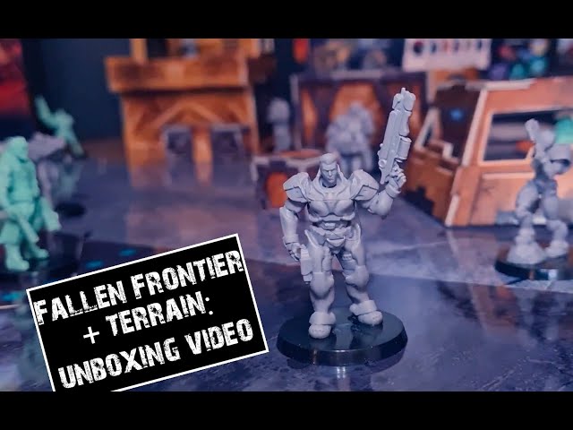 Fallen Frontier Miniature wargame: Unboxing