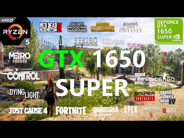 GTX 1650 SUPER 4GB Test in 25 Games