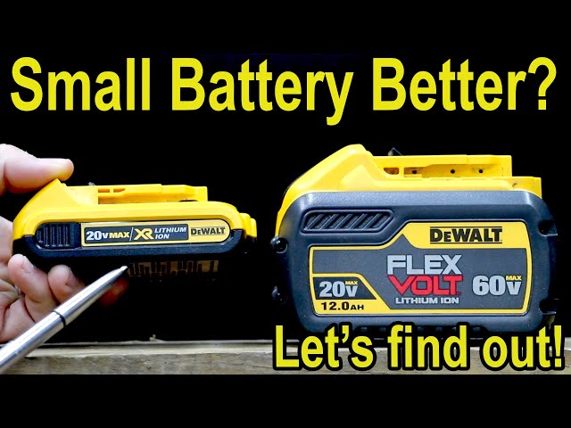 Small "TOOL" Battery Better? Milwaukee vs DeWalt vs Makita