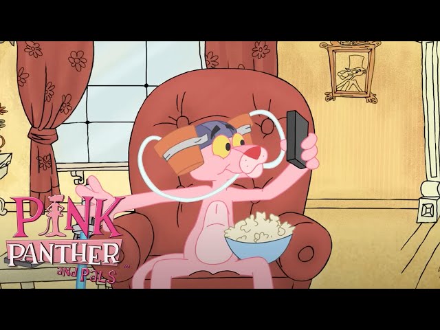 Pink Panther Wants To Watch TV | 35-Minute Compilation | Pink Panther and Pals