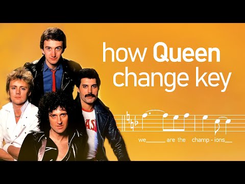 How Queen use key changes