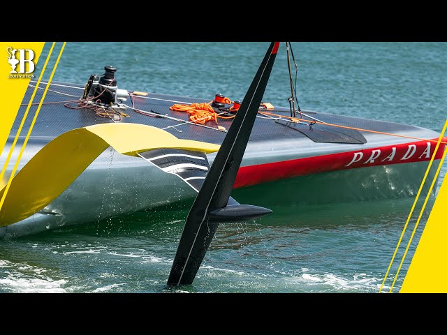 LUNA ROSSA REVEALS NEW TECH | 3rd May | America's Cup