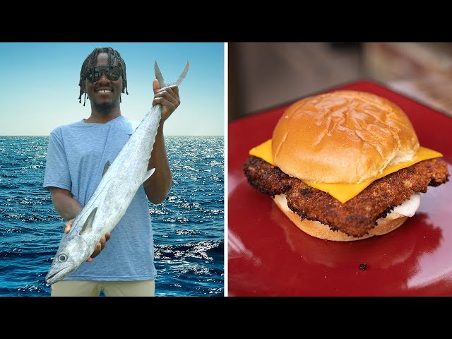 Emmanuel Williams Makes The FRESHEST Fried Fish Sandwich | Catch and Cook