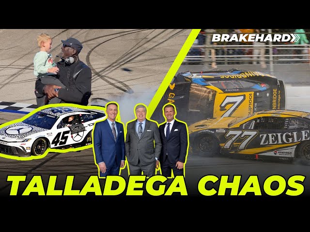 Tyler Reddick & Michael Jordan Win NASCAR Cup Race At Talladega | Race Reaction
