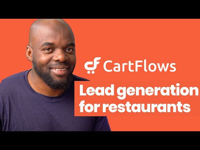 Cartflows tutorial - Lead generation for restaurants