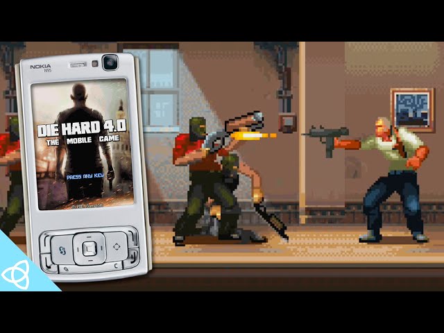 Die Hard 4.0 / Live Free or Die Hard  (Java Phone Gameplay) | Forgotten Games #169