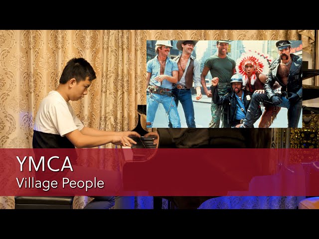 Village People YMCA Piano Cover | Cole Lam 13 Years Old