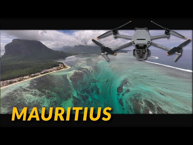 Mauritius & Underwater-Waterfall - Video shot on DJI Mavic 3 Pro Drone