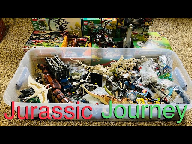 Every Lego Jurassic Park & World set in my collection!😱