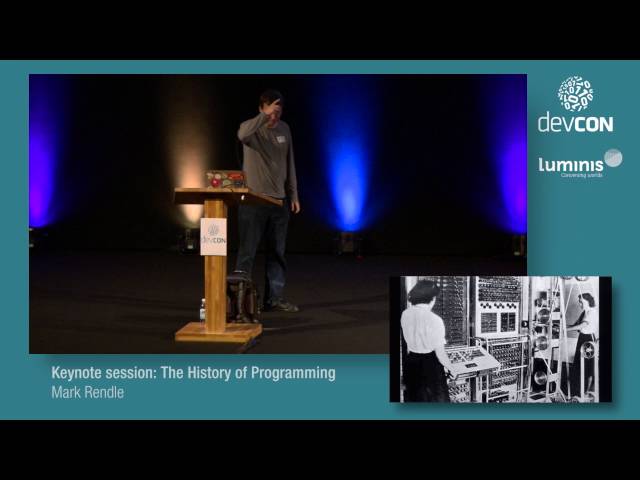 Keynote session: The History of Programming - Mark Rendle [DevCon 2016]