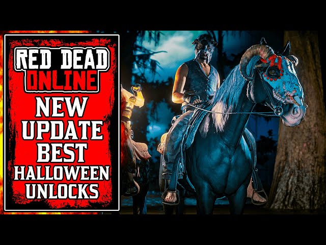 The BEST Halloween Event UNLOCKS in Red Dead Online.. New Red Dead Online Update (New RDR2 Update)