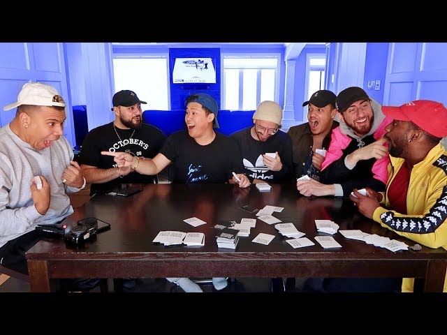 TEAM ALBOE PLAYS CARDS AGAINST HUMANITY!! (*NAUGHTY EDITION*)