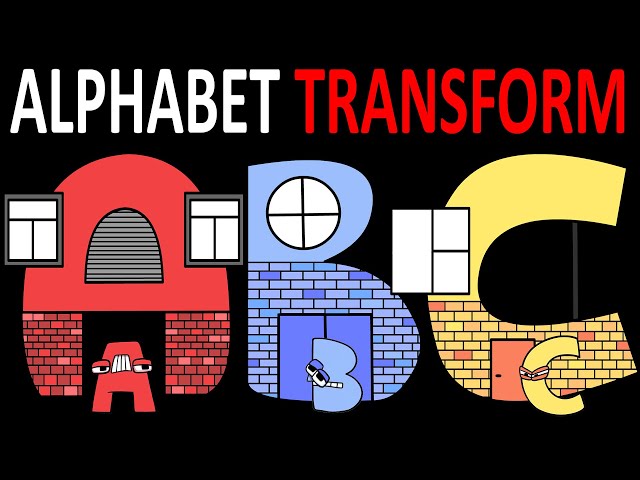 Alphabet Lore But they have become small (A-Z...)