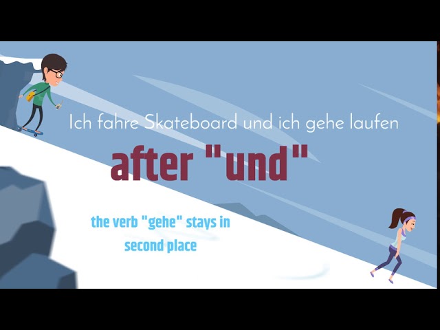 How to form complex sentences in German
