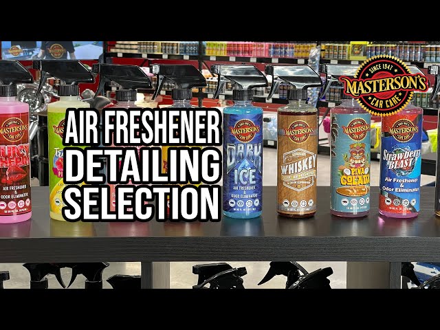 Air Fresheners Buyers Guide - Best Auto Detailing Scents For Cars & Trucks