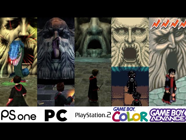 Comparing Every Version of Harry Potter and the Chamber of Secrets Game PC/PS1/PS2/XBOX/NGC/GBA/CGB