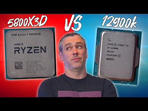 Ryzen 7 5800X3D Vs Core i9 12900K - 20 Game Benchmark!