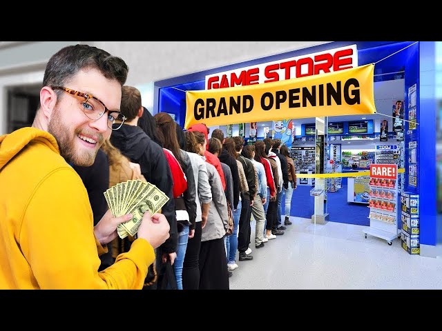 Video Game Store Grand Opening (I Spent $2,603)