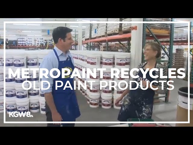 Metro recycles old paint products | Good Energy