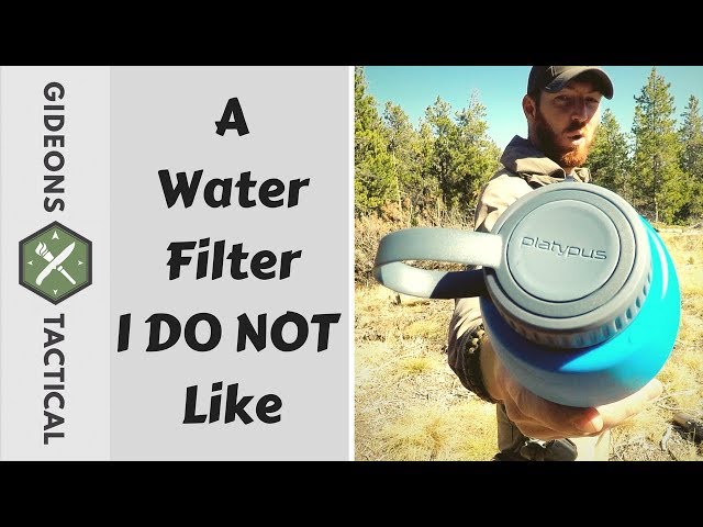 I DO NOT LIKE IT: Platypus Meta Bottle + Water Filter