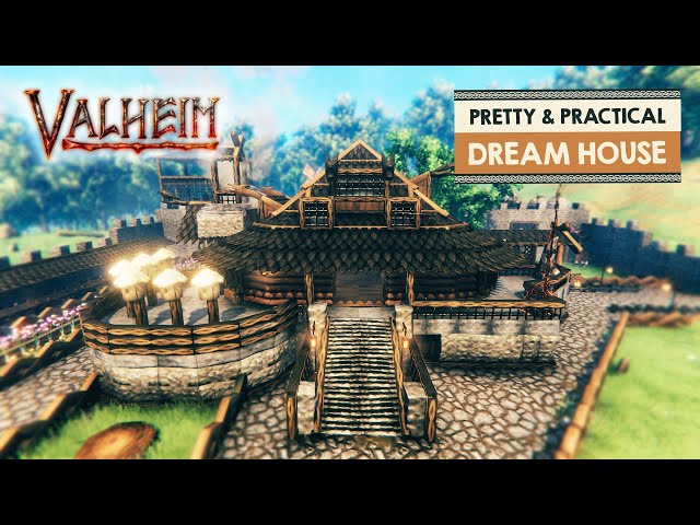 My Valheim Dream House - Pretty and Practical